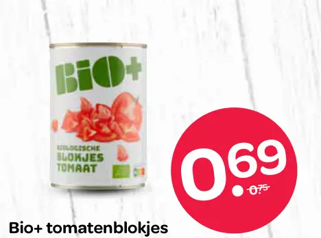Aanbieding: tomatenblokjes