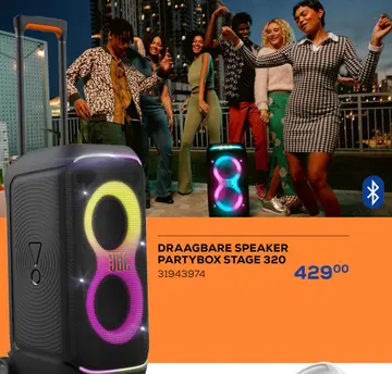 Aanbieding: DRAAGBARE SPEAKER PARTYBOX STAGE 320