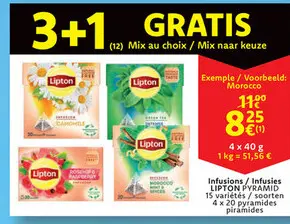 Offre: Lipton Pyramid Infusions