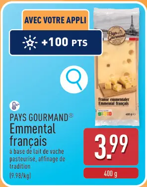 Offre: Pays Gourmand Emmental français