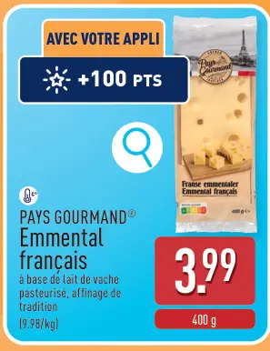 Offre: Emmental français
