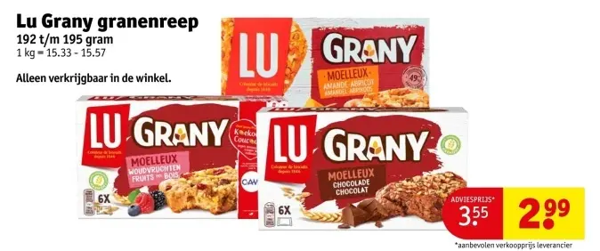 Promotie: Grany graanreep