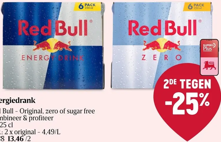 Promotie: Energiedrank