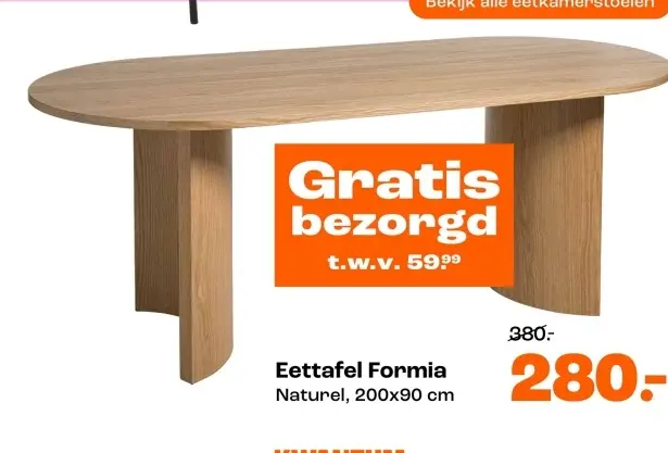 Aanbieding: Eettafel Formia