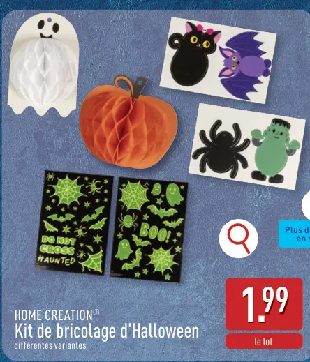 Offre: Kit de bricolage d'Halloween