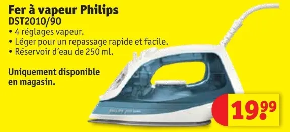 Offre: Fer à vapeur