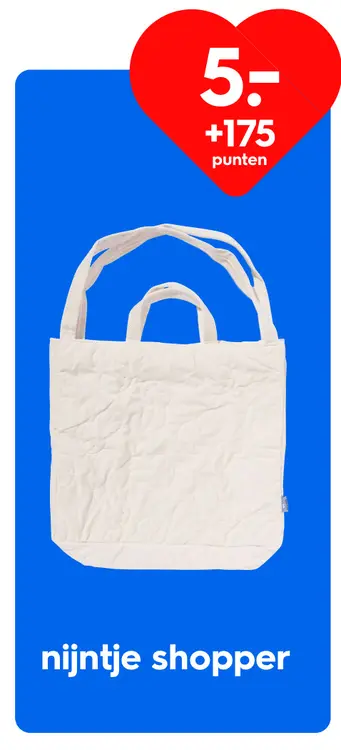 Promotie: nijntje shopper