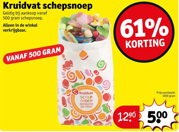 Promotie: Schepsnoep