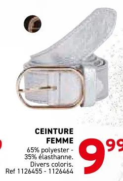 Offre: Ceinture femme