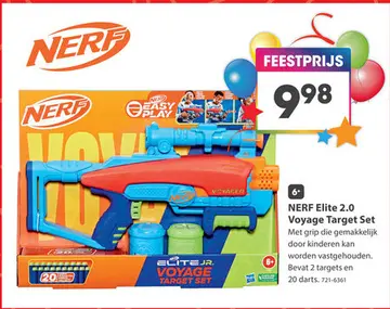 Aanbieding: Nerf Elite Jr Voyage Target Set