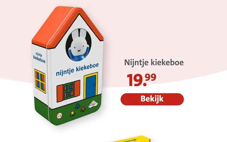 Aanbieding: Nijntje kiekeboe