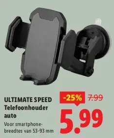 Aanbieding: Telefoonhouder auto