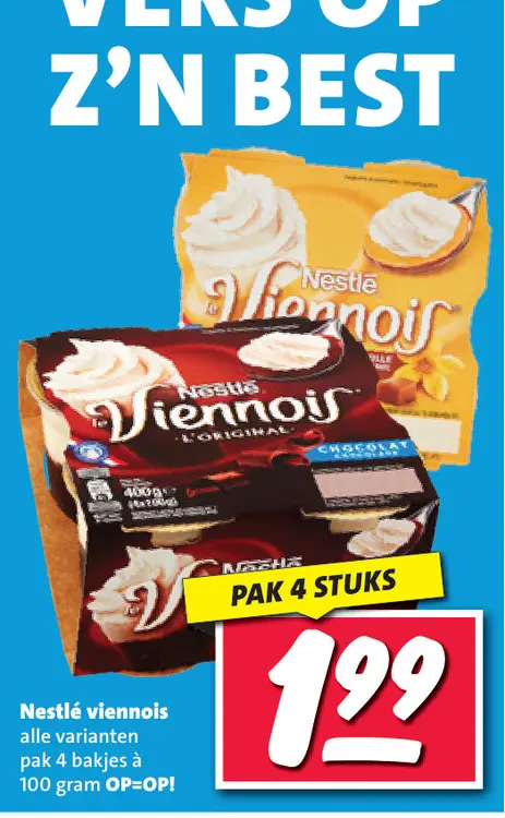Aanbieding: Nestlé viennois
