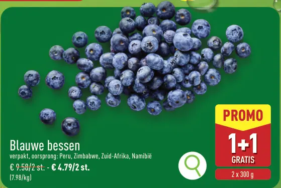 Aanbieding: Blauwe bessen