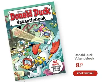 Aanbieding: Donald Duck Vakantieboek