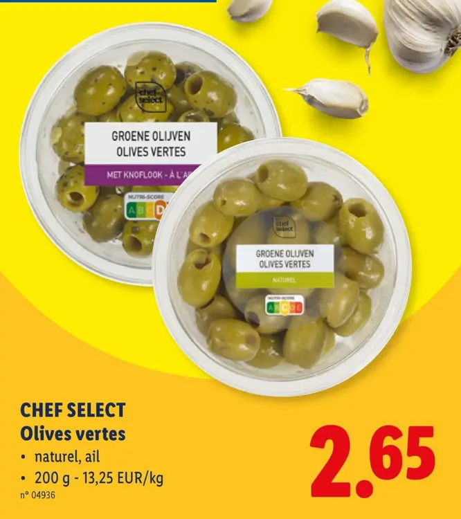 Offre: Olives vertes