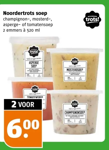 Aanbieding: Noordertrots soep