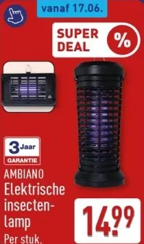 Aanbieding: Elektrische insectenlamp