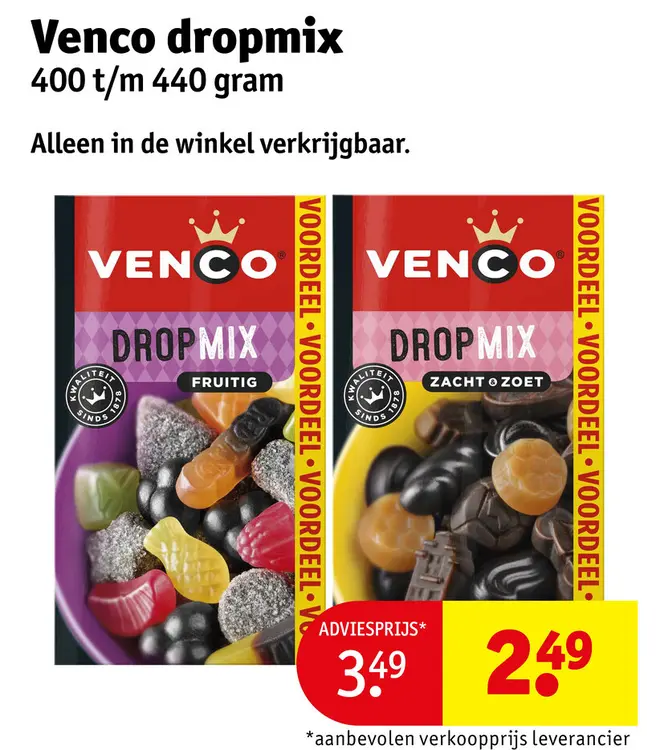 Aanbieding: dropmix