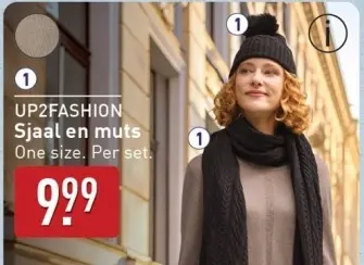 Aanbieding: Sjaal en muts