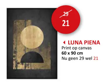 Aanbieding: Luna piena