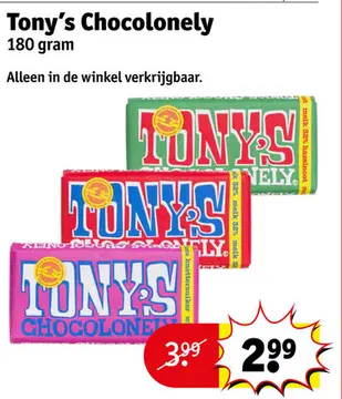Aanbieding: Tony's Chocolonely