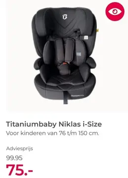 Aanbieding: Titaniumbaby Niklas i-Size