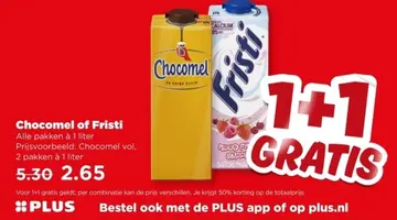 Aanbieding: Chocomel of Fristi