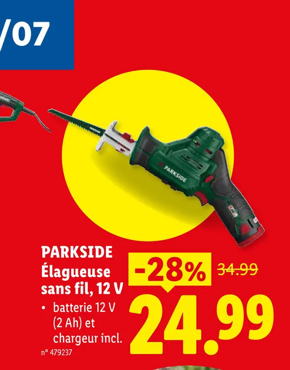 Offre: Élagueuse sans fil