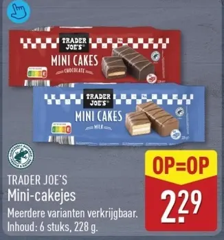 Aanbieding: Mini-cakejes