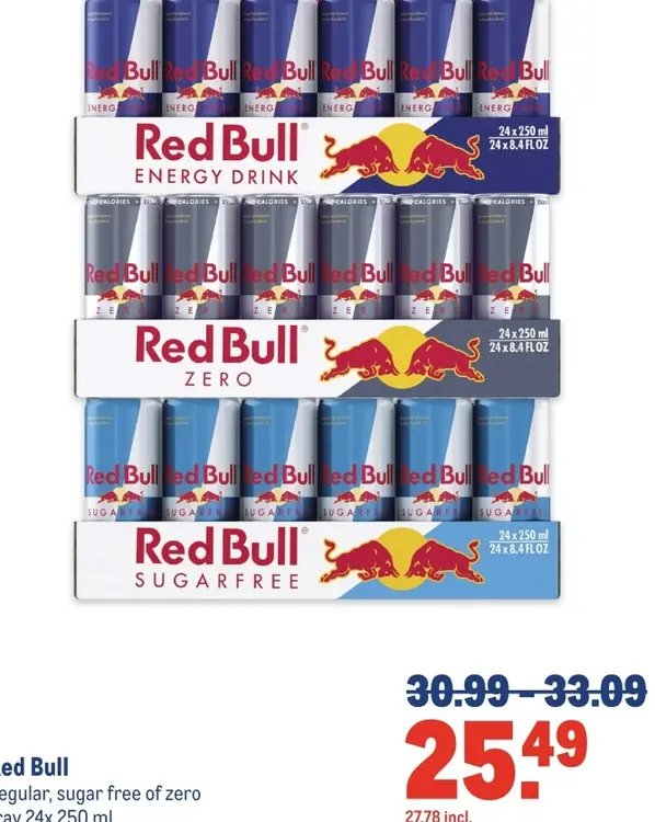 Aanbieding: Red Bull