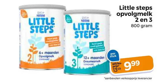 Aanbieding: Little steps opvolgmelk