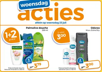 Aanbieding: Palmolive douche