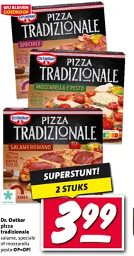 Aanbieding: Dr. Oetker pizza tradizionale