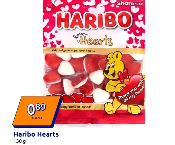 Offre: Haribo Hearts