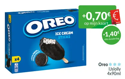 Promotie: Oreo IJslolly