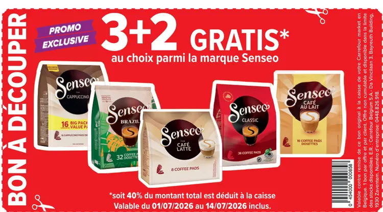 Offre: Senseo Coffee Pods