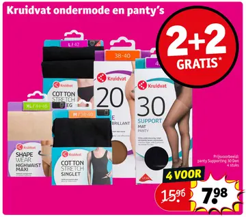 Aanbieding: Ondermode en panty's