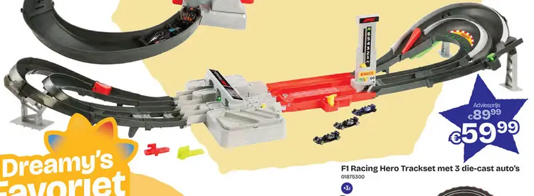 Aanbieding: F1 Grand Prix Circuit met 3 auto's