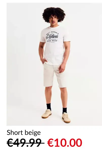 Offre: Short beige