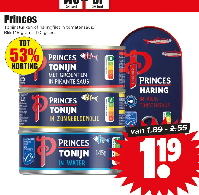 Aanbieding: Princes