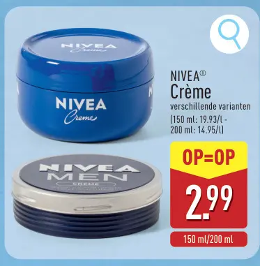 Aanbieding: NIVEA® Crème