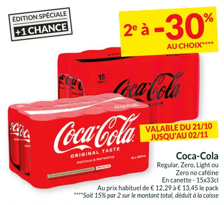 Offre: Coca-Cola
