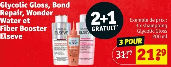 Offre: Glycolic Gloss, Bond Repair, Wonder Water