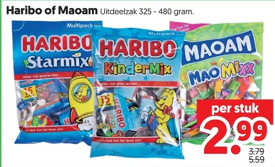 Aanbieding: Haribo of Maoam
