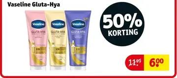 Aanbieding: Vaseline Gluta-Hya