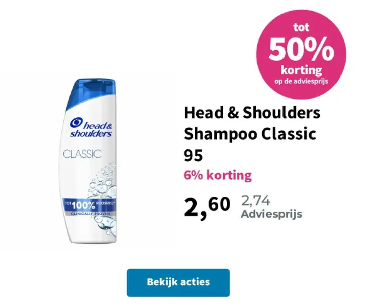 Aanbieding: Shampoo Classic