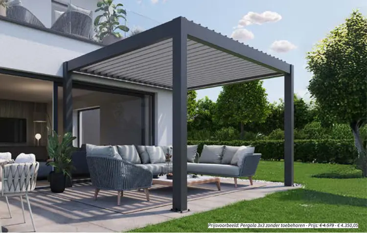 Promotie: Pergola 3x3