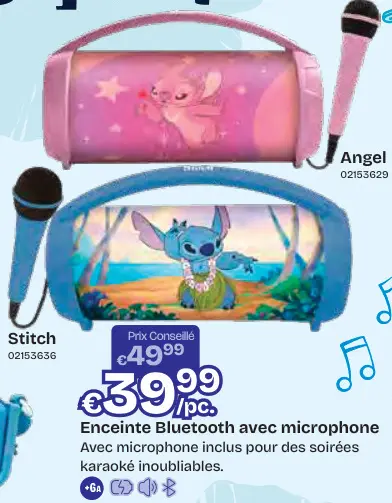 Offre: Enceinte Bluetooth avec microphone