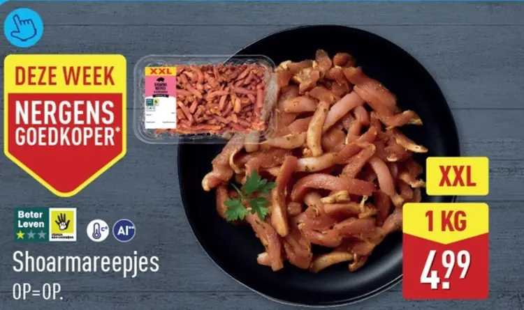 Aanbieding: Shoarmareepjes